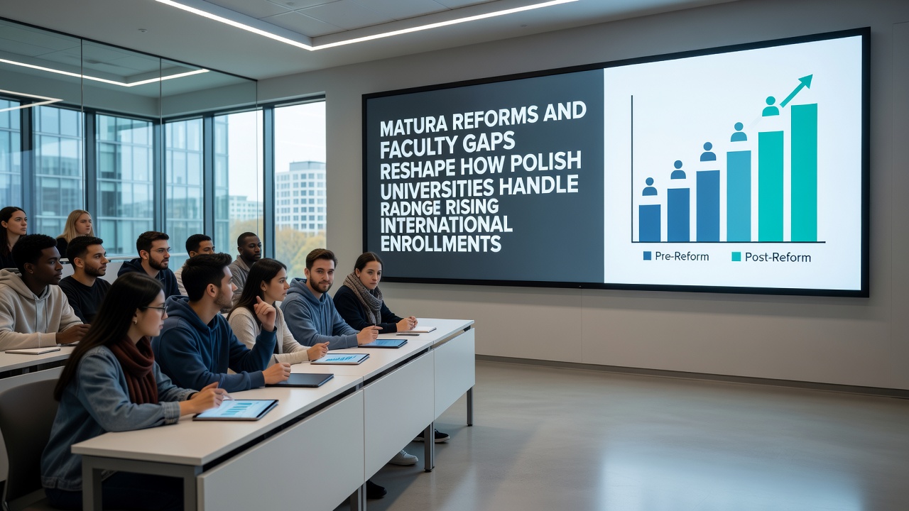 Matura Reforms Combined with Faculty Shortages Transform Polish Universities' Strategies for International Enrollment Growth